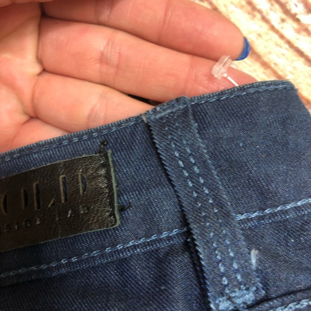 NEW Sold Design Lab reversible denim shorts - Picture 8 of 8